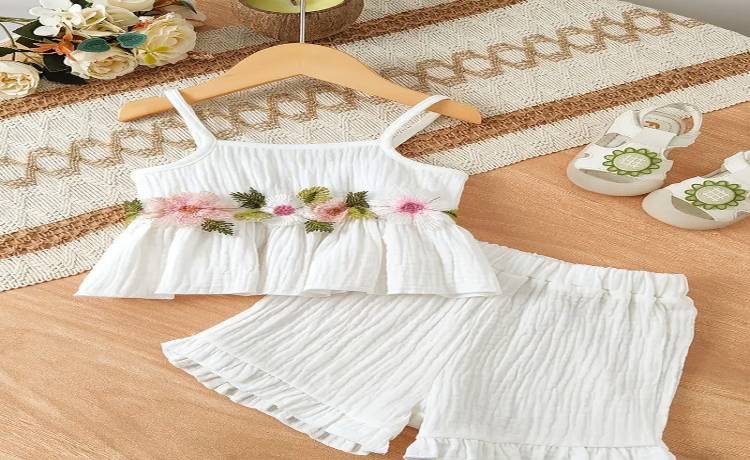 مدل تاپ و شلوارک دخترانه فانتزی