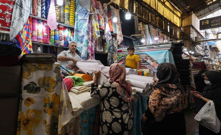 پارچه فروشی پانزده خرداد تهران