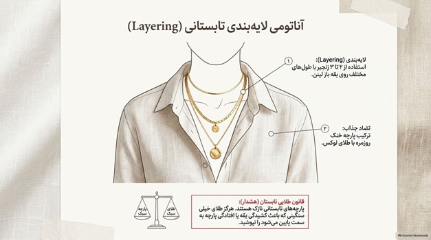 آناتومی لایه بندی تابستانی