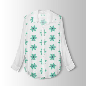 خرید آنلاین  پارچه لباس پارچه باما مدل کرپ بوگاتی طرح گل رنگی کد 6011269