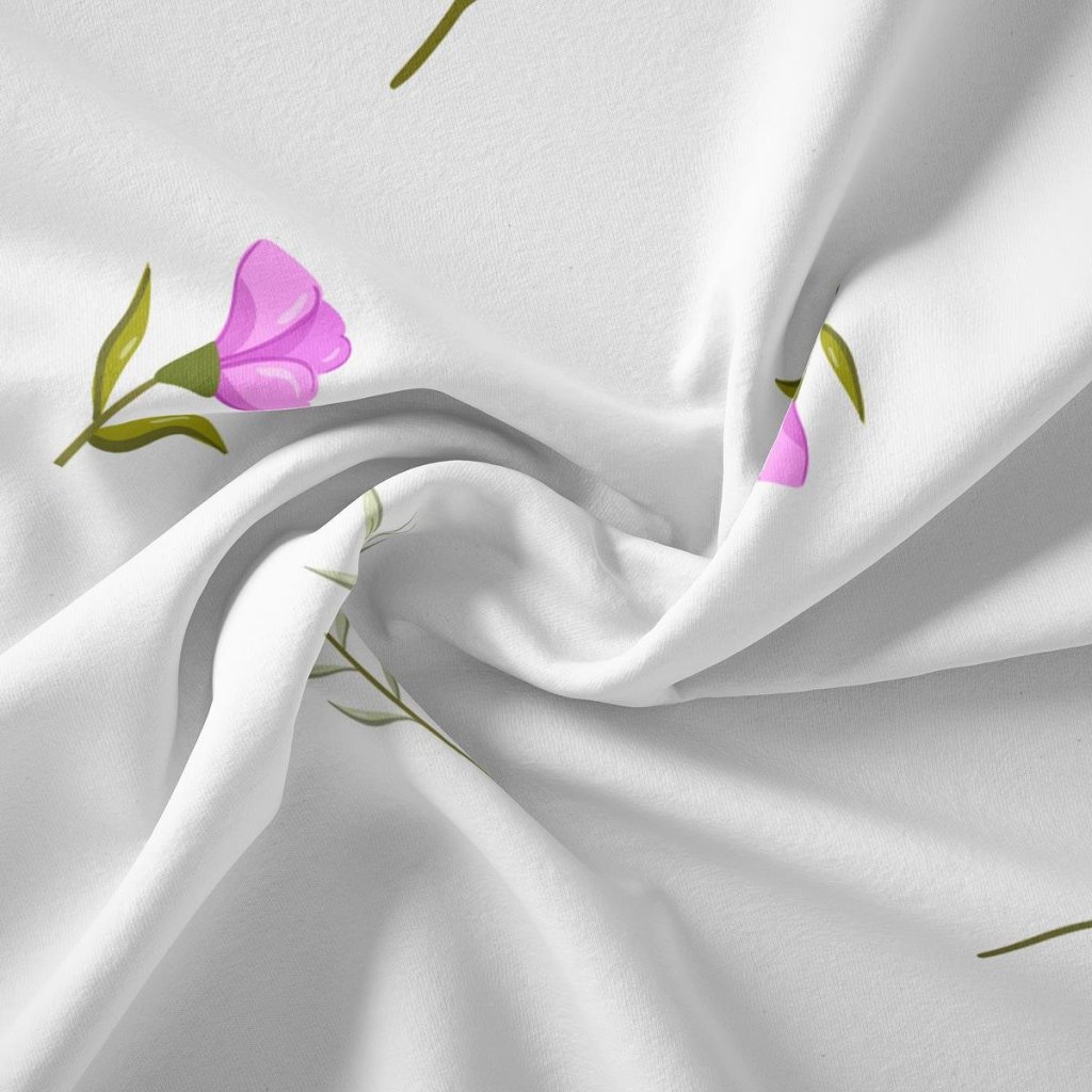خرید اینترنتی  پارچه لباس پارچه باما مدل کرپ بوگاتی طرح گل فانتزی ریز  کد 6011299