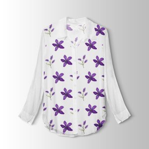خرید آنلاین پارچه لباس پارچه باما مدل کرپ بوگاتی طرح گل آبرنگی 6011307