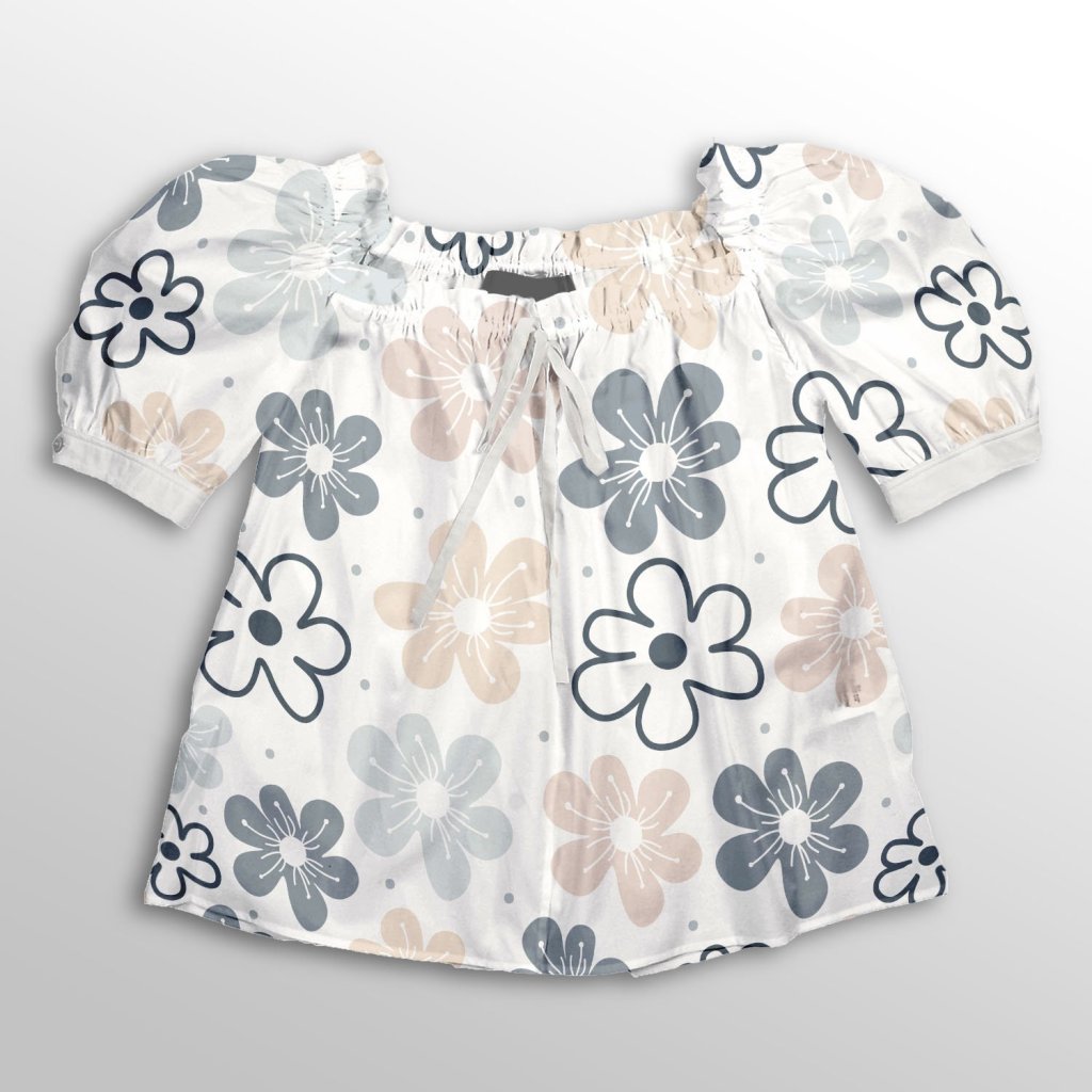فروش اینترنتی پارچه لباس پارچه باما مدل کرپ بوگاتی طرح گل فانتزی کد 6011323