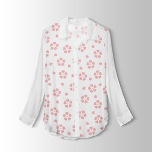 فروش اینترنتی  پارچه لباس پارچه باما مدل کرپ بوگاتی طرح قلبی کد 6011258