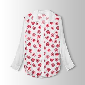 خرید آنلاین  پارچه لباس پارچه باما مدل کرپ بوگاتی طرح گل بابونه کد 6011260