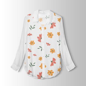 فروش اینترنتی  پارچه لباس پارچه باما مدل کرپ بوگاتی طرح گل و برگ کد 6011272