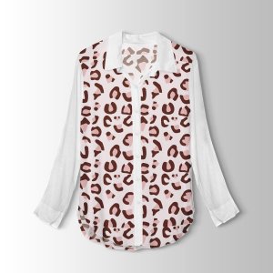 خرید آنلاین پارچه لباس پارچه باما مدل کرپ بوگاتی طرح پلنگی کد 6011412