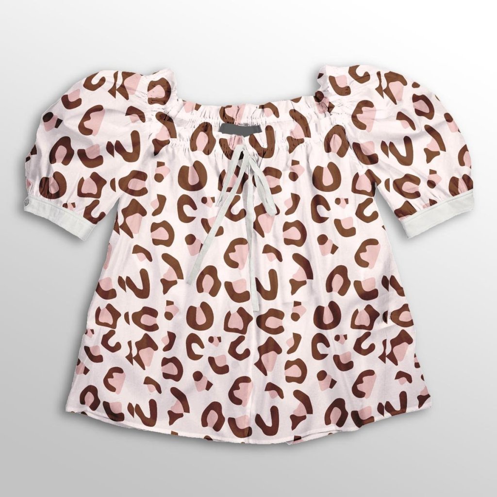 خرید اینترنتی پارچه لباس پارچه باما مدل کرپ بوگاتی طرح پلنگی کد 6011412
