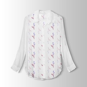 فروش اینترنتی پارچه لباس پارچه باما مدل کرپ بوگاتی طرح برگ و گل هنری کد 6011310