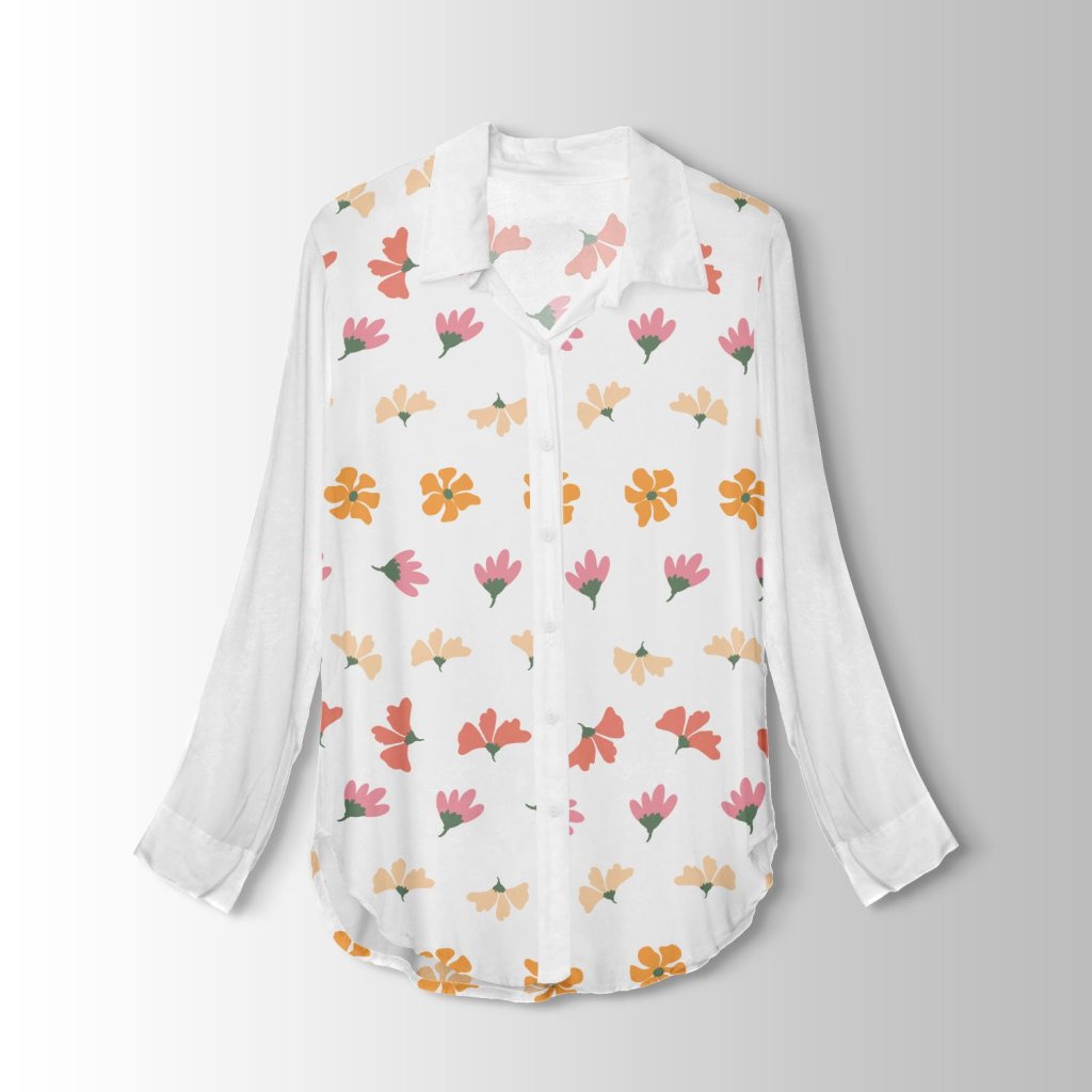 خرید اینترنتی  پارچه لباس پارچه باما مدل کرپ بوگاتی طرح گل هنری ریز  کد 6011275