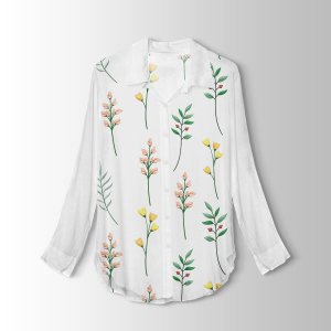 فروش اینترنتی پارچه لباس پارچه باما مدل کرپ بوگاتی طرح گل فانتزی کد 6011303