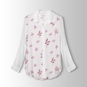خرید آنلاین پارچه لباس پارچه باما مدل کرپ بوگاتی طرح برگ و گل آبرنگی کد 6011311