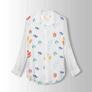خرید اینترنتی  پارچه لباس پارچه باما مدل کرپ بوگاتی طرح گل ریز  رنگی کد 6011293