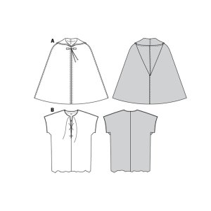 فروش اینترنتی الگو خیاطی لباس نمایش مردانه رابین هود بوردا استایل کد 7333 سایز 48 تا 58 متد مولر