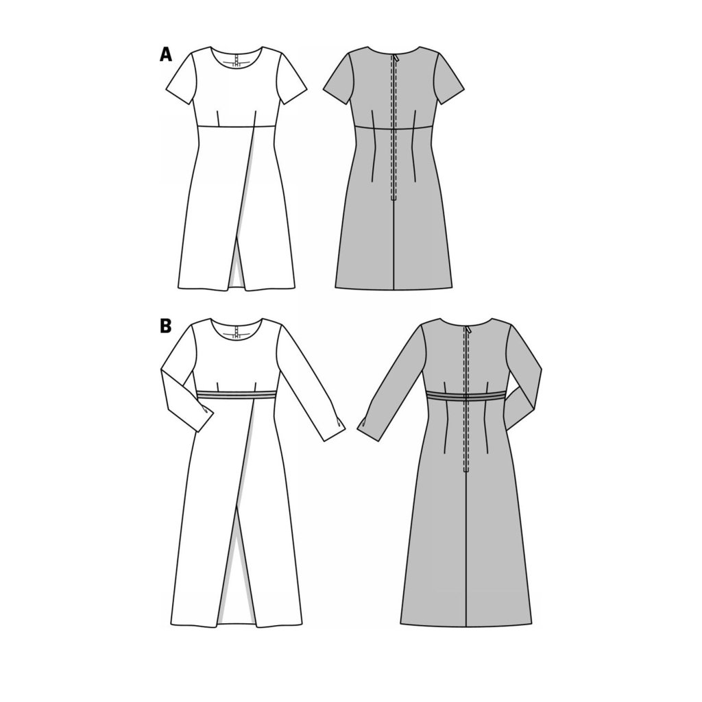 خرید اینترنتی الگو خیاطی پیراهن زنانه بوردا استایل کد 7026 سایز 36 تا 46 متد مولر