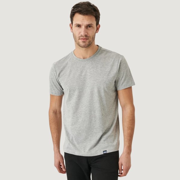 تی شرت آستین کوتاه ورزشی مردانه نوزده نودیک مدل بیسیک TS01 G