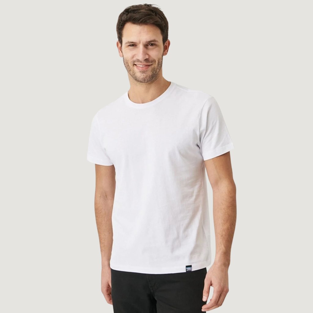 تی شرت آستین کوتاه مردانه نوزده نودیک مدل TS01 W