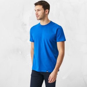 خرید اینترنتی تی شرت آستین کوتاه ورزشی مردانه نوزده نودیک مدل بیسیک TS01 BL
