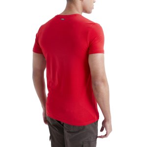 خرید اینترنتی تی شرت آستین کوتاه مردانه نوزده نودیک مدل TS01 R