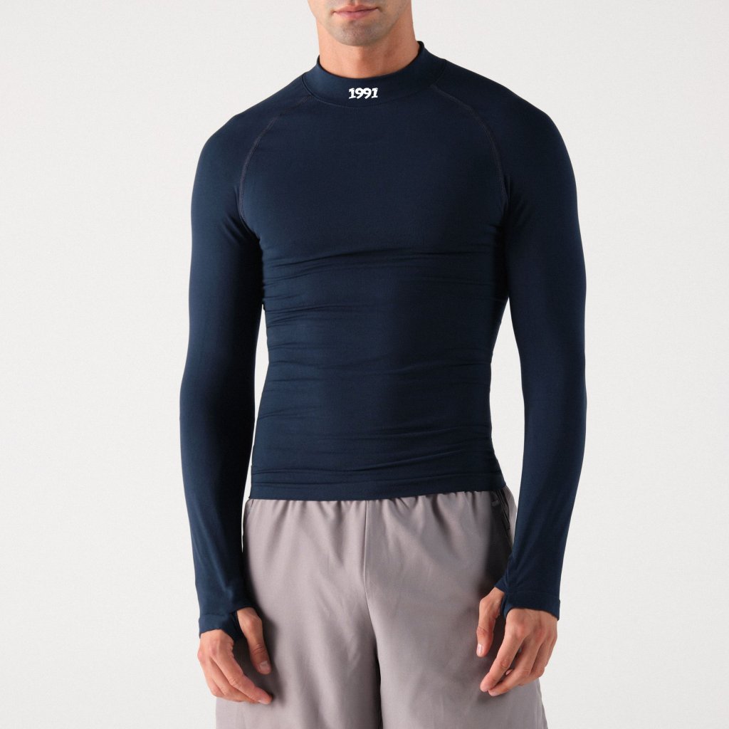 خرید اینترنتی تی شرت آستین بلند ورزشی مردانه نوزده نودیک مدل TS13 NB