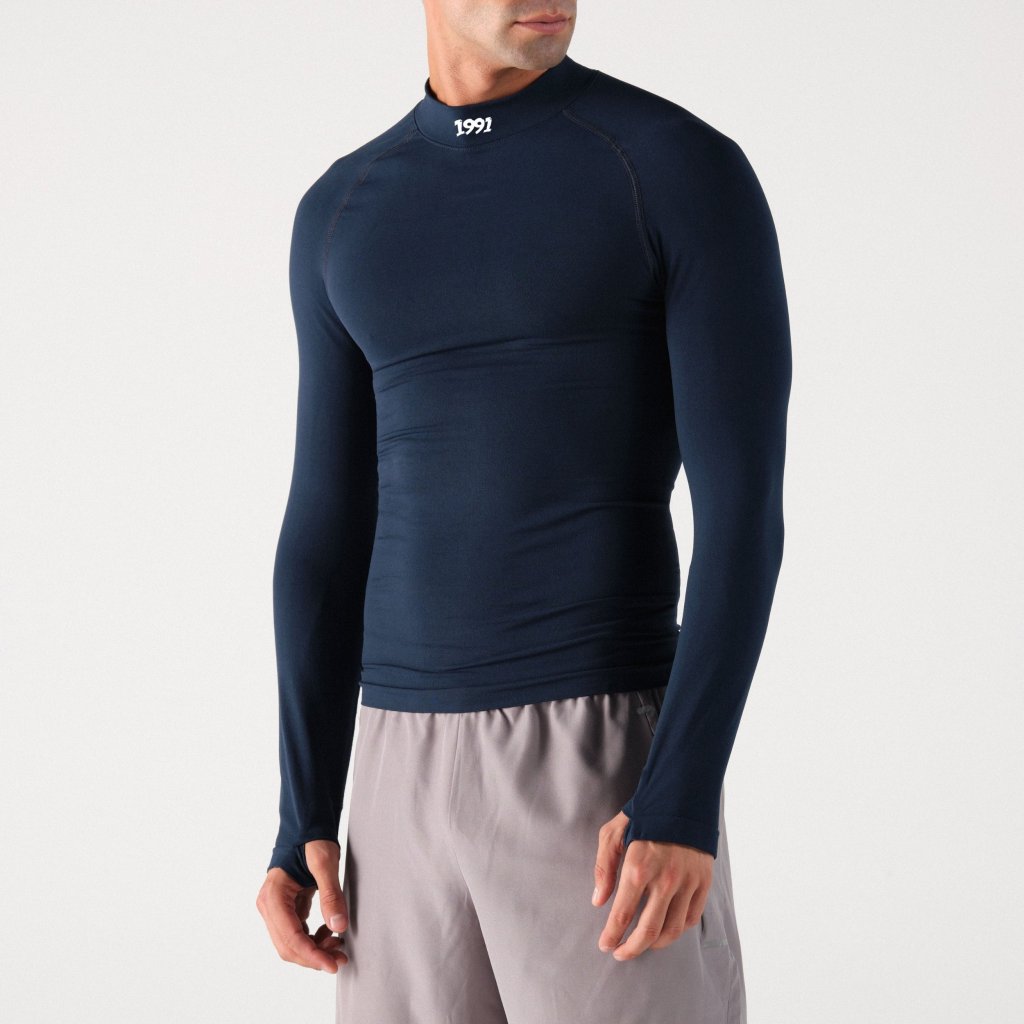 خرید اینترنتی تی شرت آستین بلند ورزشی مردانه نوزده نودیک مدل TS13 NB