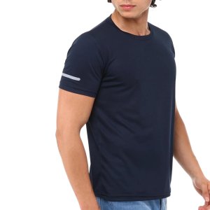 خرید اینترنتی تی شرت آستین کوتاه ورزشی مردانه نوزده نودیک مدل TS1962 NB