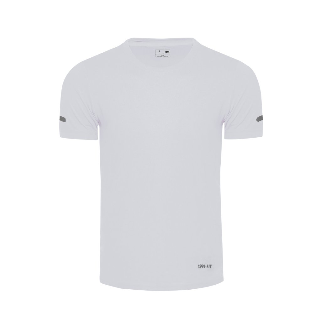 فروش اینترنتی تی شرت آستین کوتاه ورزشی مردانه نوزده نودیک مدل TS1962 W