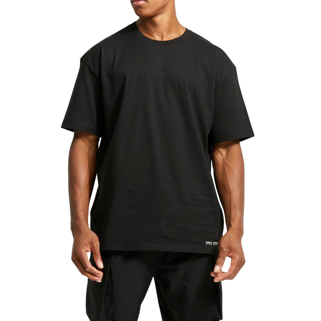تی شرت اورسایز مردانه نوزده نودیک مدل TS63 B