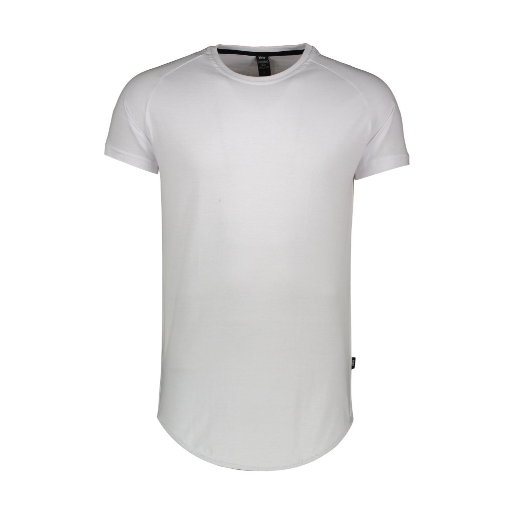 خرید اینترنتی تی شرت لانگ  آستین کوتاه مردانه نوزده نودیک مدل TS1964 W