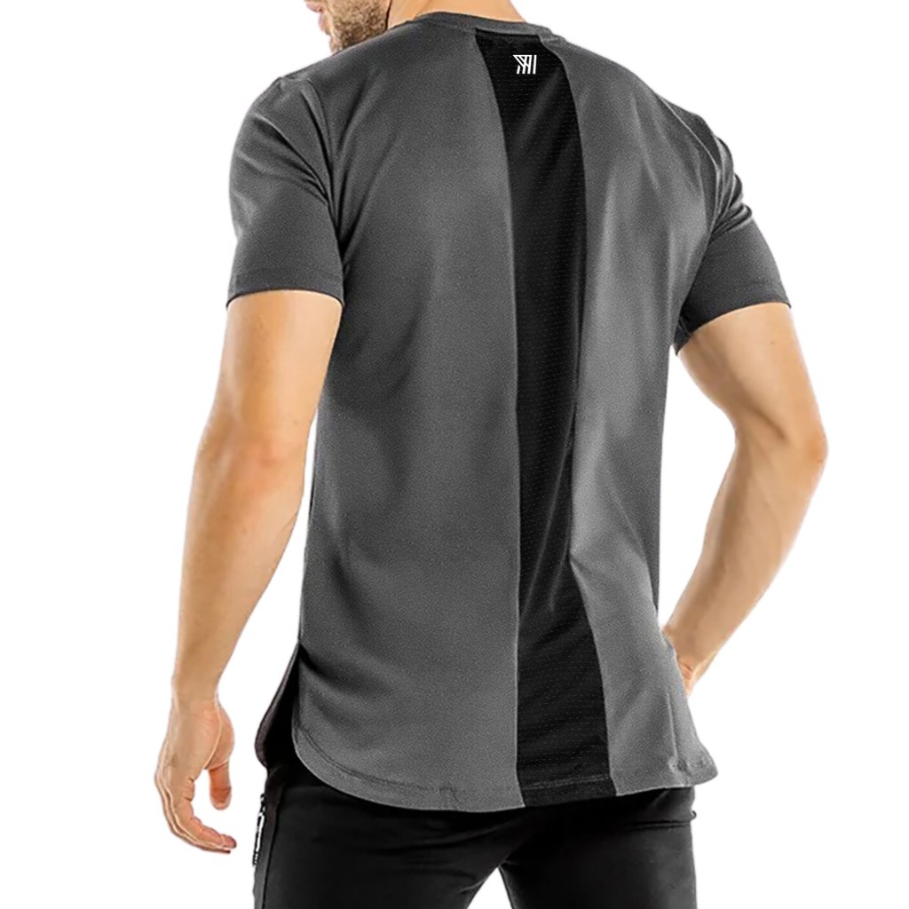 خرید آنلاین تی شرت لانگ ورزشی مردانه نوزده نودیک مدل TS1967 GB