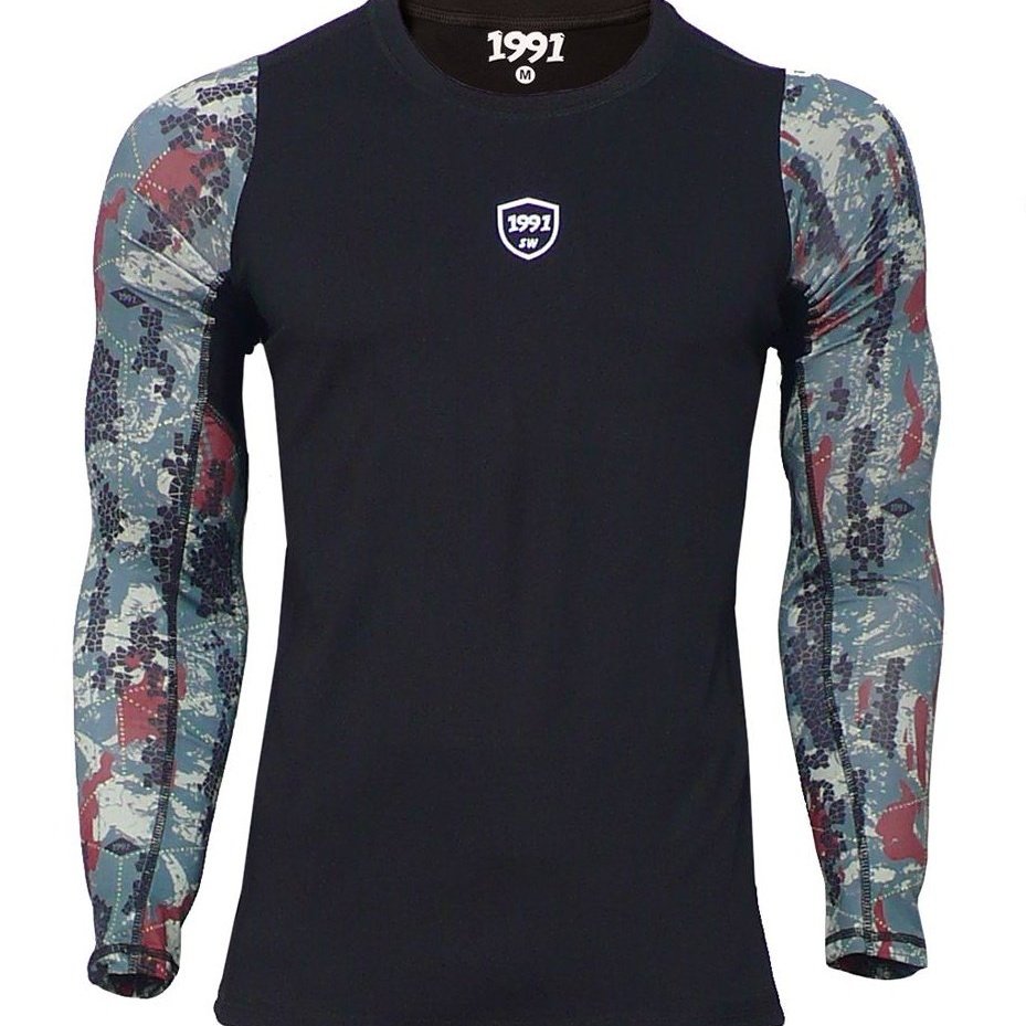 خرید آنلاین پیراهن ورزشی مردانه 1991 اس دبلیو مدل Base Layer Long Printed TS1928