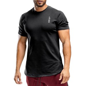 خرید اینترنتی تی شرت لانگ ورزشی مردانه نوزده نودیک مدل TS1967 BB
