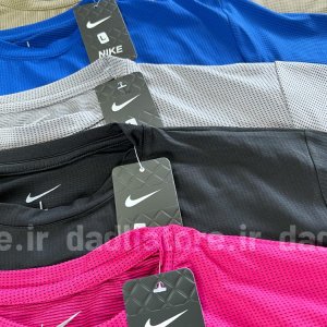 خرید اینترنتی کراپ ورزشی آستین کوتاه بغل چاک دار نایکی Nike