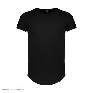 فروش اینترنتی تی شرت لانگ  آستین کوتاه مردانه نوزده نودیک مدل TS1964 B