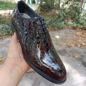 خرید اینترنتی کفش مردانه مجلسی چرم طبیعی مدل دیاموند ترک