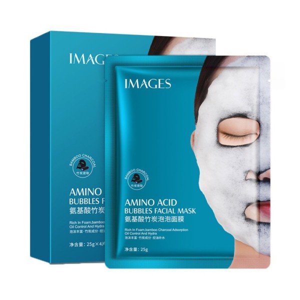 ماسک صورت ورقه ای حبابی آمینو اسید ایمیجز (ایمجز) وزن 25 گرم images
