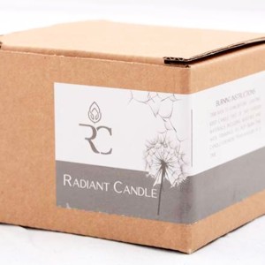 خرید آنلاین شمع عطری شش ضلعی آرسی RC با رایحه دارچین و کارامل