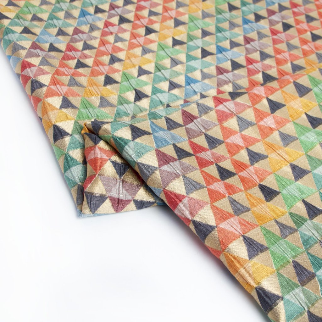 پارچه ژاکارد مثلثی راحیل - فروشگاه آنلاین روچی